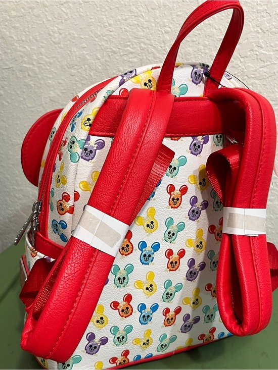 Disney Parks Loungefly Mickey Balloon Popcorn Bucket Mini Backpack Scented NEW